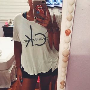 White Calvin Klein Shirt